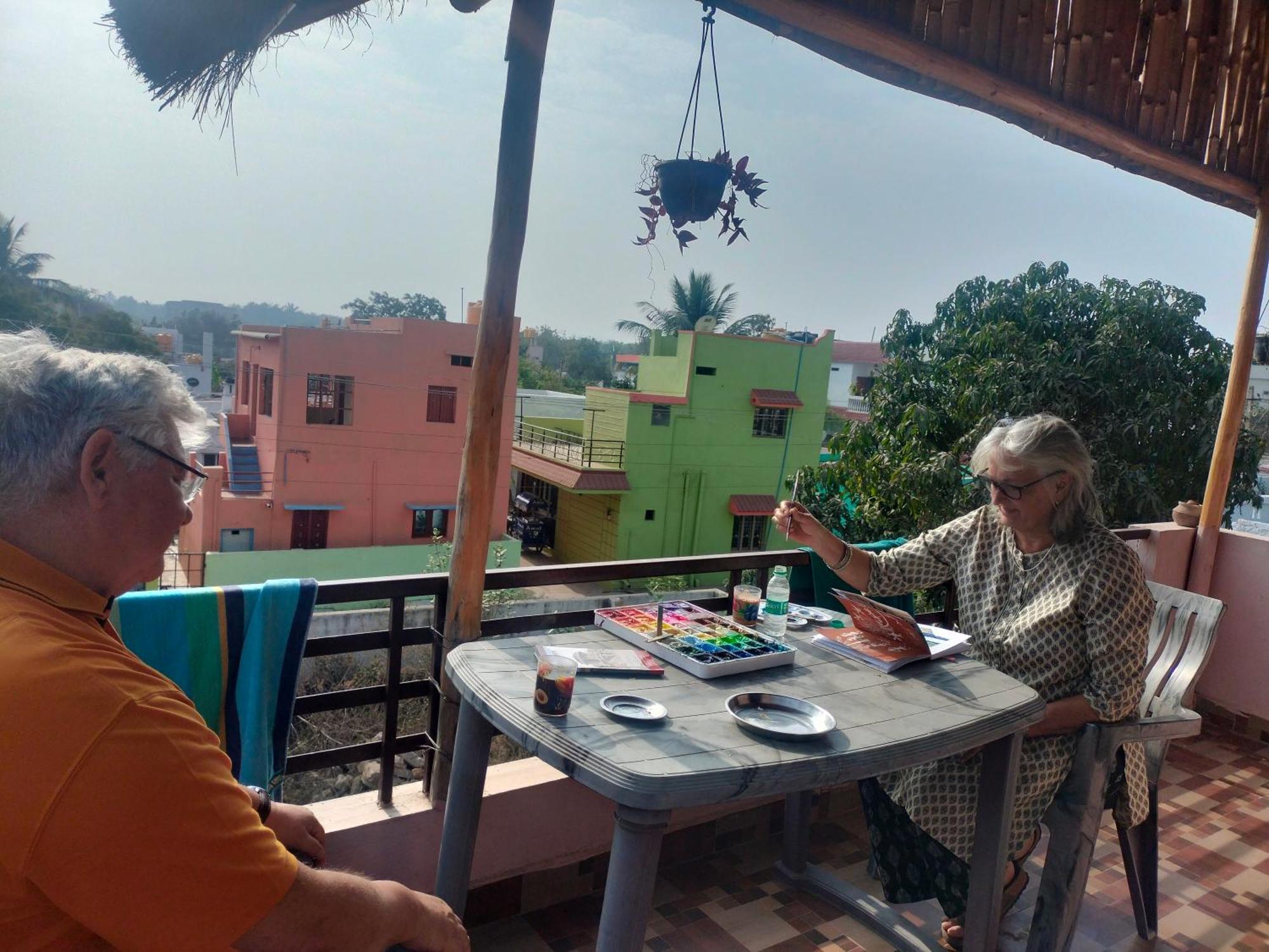 Prajwal Home Stay Hampi Bagian luar foto